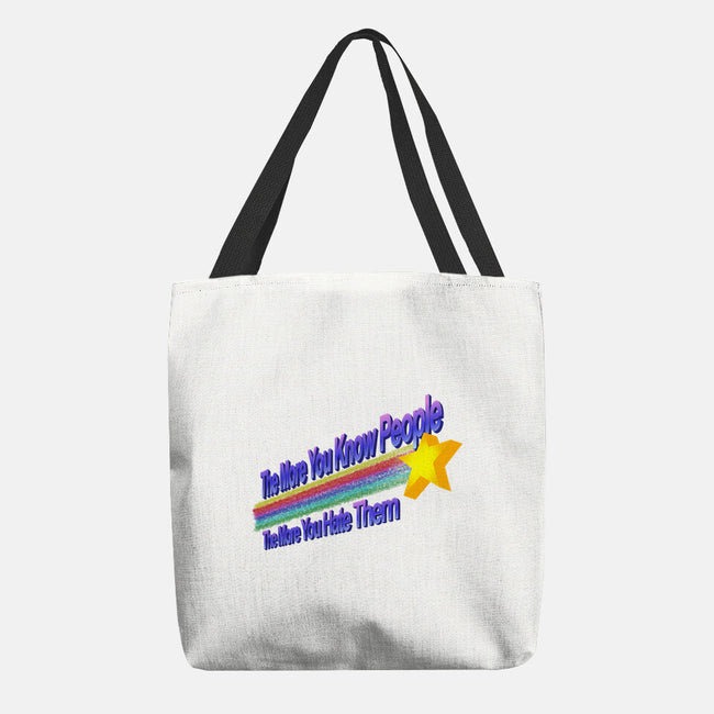 The More You Hate People-None-Basic Tote-Bag-NMdesign