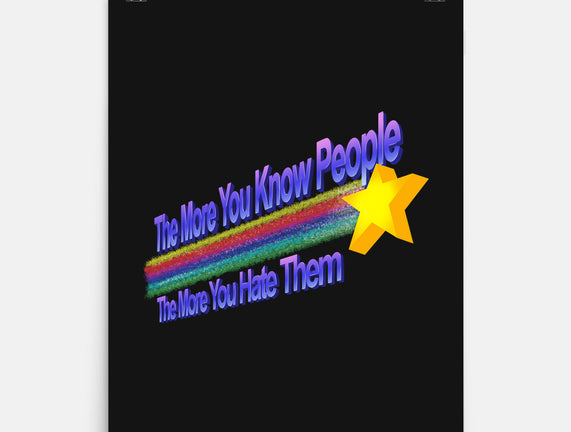 The More You Hate People