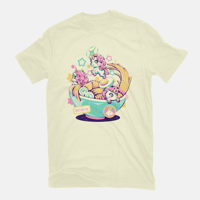 Unicorn Bowl-Mens-Basic-Tee-eduely