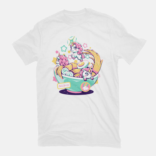 Unicorn Bowl-Mens-Basic-Tee-eduely