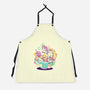 Unicorn Bowl-Unisex-Kitchen-Apron-eduely