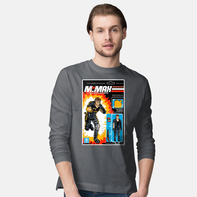 A Real Wasteland Hero-Mens-Long Sleeved-Tee-demonigote