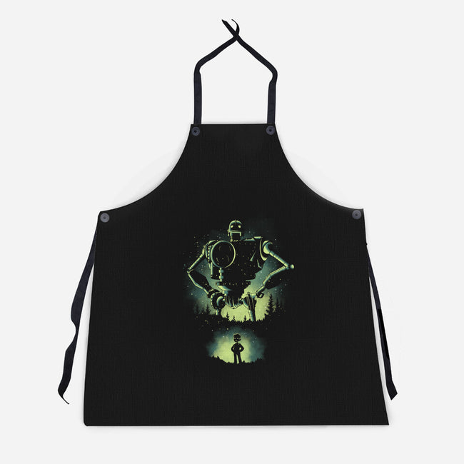 The Iron Hero-Unisex-Kitchen-Apron-retrodivision