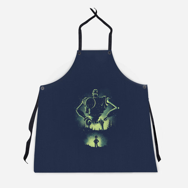 The Iron Hero-Unisex-Kitchen-Apron-retrodivision