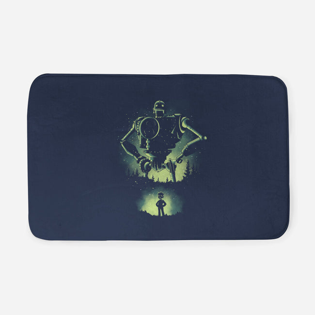 The Iron Hero-None-Memory Foam-Bath Mat-retrodivision