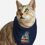 90s VHS Horror Cult-Cat-Bandana-Pet Collar-Green Devil