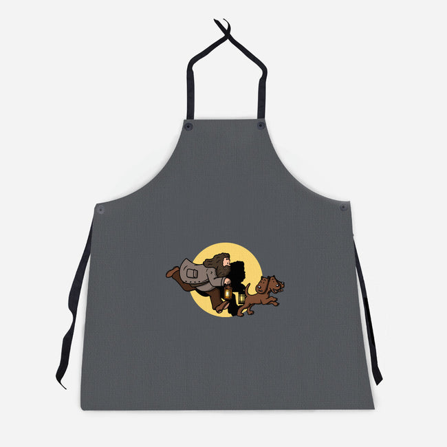 The Adventures Of Rubeus-Unisex-Kitchen-Apron-Raffiti