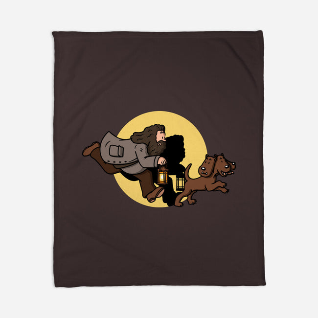 The Adventures Of Rubeus-None-Fleece-Blanket-Raffiti