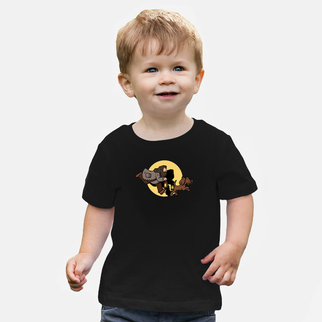 The Adventures Of Rubeus-Baby-Basic-Tee-Raffiti