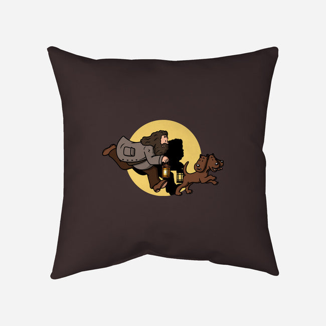 The Adventures Of Rubeus-None-Removable Cover-Throw Pillow-Raffiti