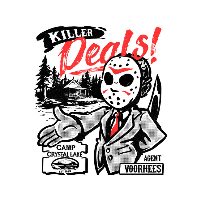 Camp Crystal Lake Realty-None-Glossy-Sticker-estudiofitas