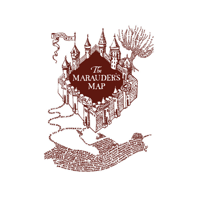 Marauder's Map-Womens-Fitted-Tee-dalethesk8er