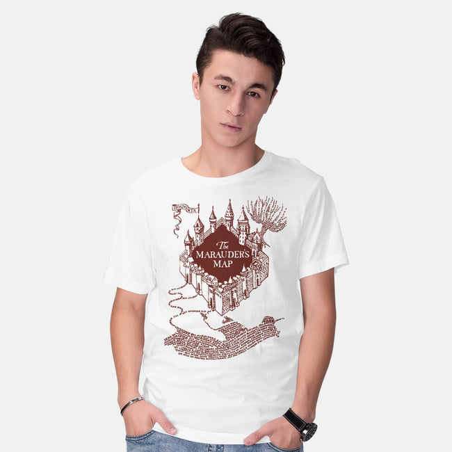 Marauder's Map-Mens-Basic-Tee-dalethesk8er