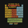 The Periodic Table Of Intergalactic Elements-None-Polyester-Shower Curtain-kg07