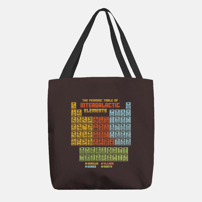 The Periodic Table Of Intergalactic Elements-None-Basic Tote-Bag-kg07