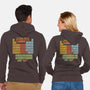 The Periodic Table Of Intergalactic Elements-Unisex-Zip-Up-Sweatshirt-kg07