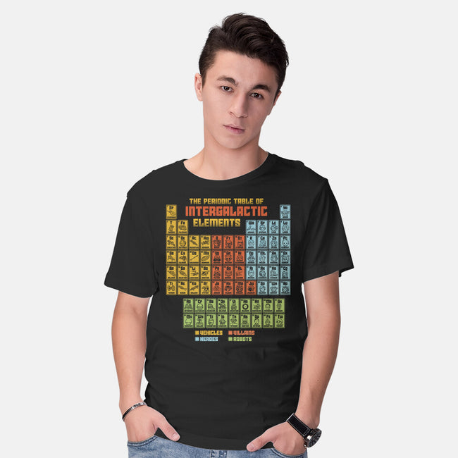 The Periodic Table Of Intergalactic Elements-Mens-Basic-Tee-kg07