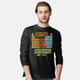 The Periodic Table Of Intergalactic Elements-Mens-Long Sleeved-Tee-kg07