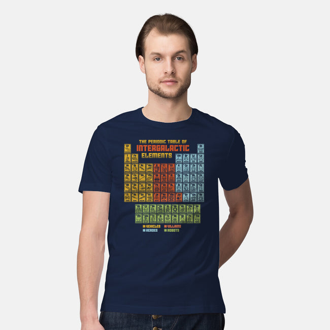 The Periodic Table Of Intergalactic Elements-Mens-Premium-Tee-kg07