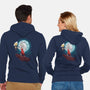 The Titan King-Unisex-Zip-Up-Sweatshirt-jasesa