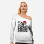 The Great Cat Wave-Womens-Off Shoulder-Sweatshirt-drbutler