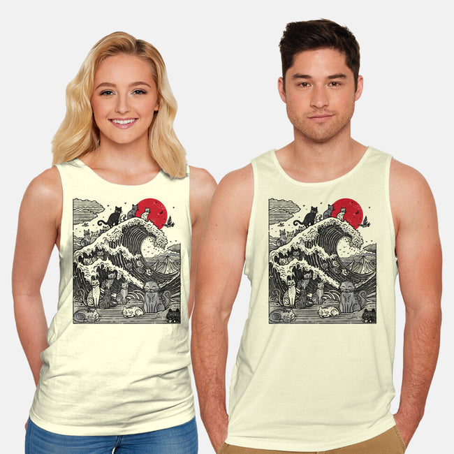 The Great Cat Wave-Unisex-Basic-Tank-drbutler