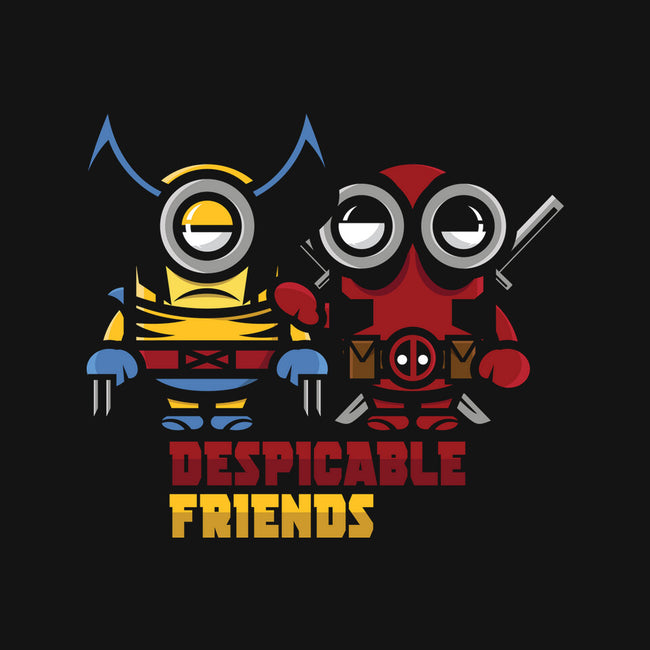 Despicable Friends-Womens-Fitted-Tee-jrberger