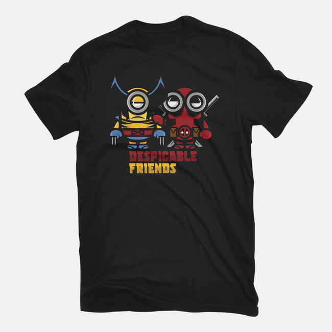 Despicable Friends-Mens-Heavyweight-Tee-jrberger