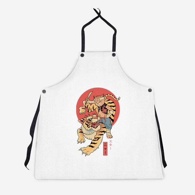 Tiger Cat Meowster-Unisex-Kitchen-Apron-vp021