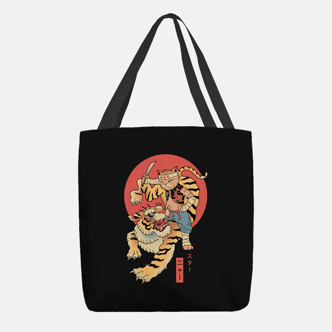 Tiger Cat Meowster-None-Basic Tote-Bag-vp021