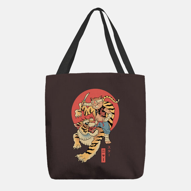 Tiger Cat Meowster-None-Basic Tote-Bag-vp021