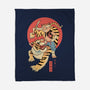 Tiger Cat Meowster-None-Fleece-Blanket-vp021