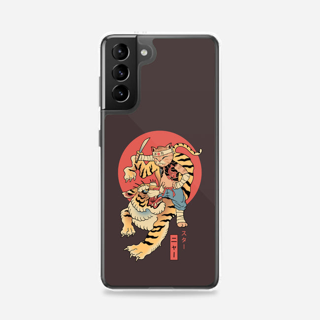 Tiger Cat Meowster-Samsung-Snap-Phone Case-vp021