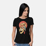 Tiger Cat Meowster-Womens-Basic-Tee-vp021