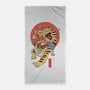 Tiger Cat Meowster-None-Beach-Towel-vp021