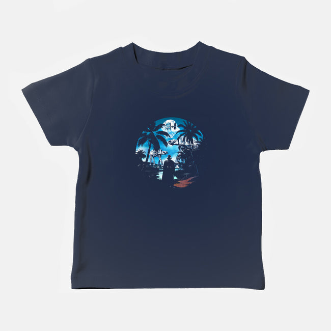 Welcome To Adventure-Baby-Basic-Tee-clingcling