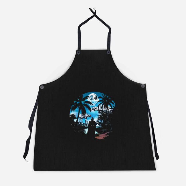 Welcome To Adventure-Unisex-Kitchen-Apron-clingcling