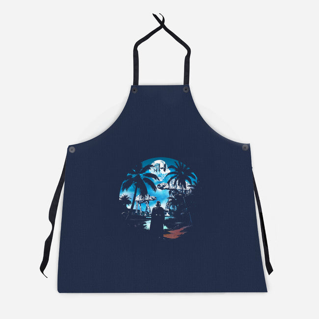 Welcome To Adventure-Unisex-Kitchen-Apron-clingcling