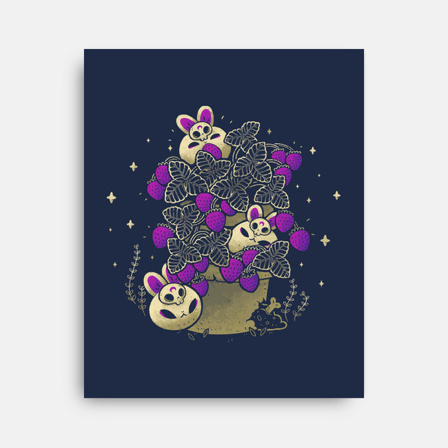 Creepy Cute Bunnies-None-Stretched-Canvas-xMorfina