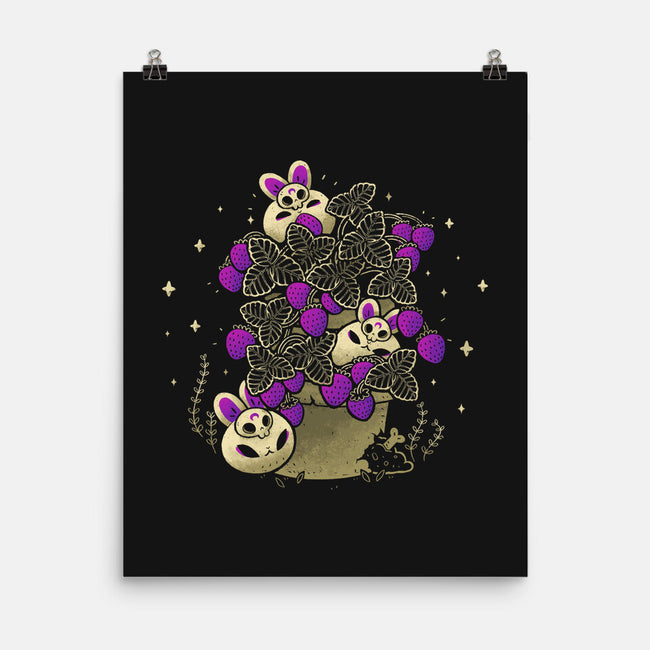 Creepy Cute Bunnies-None-Matte-Poster-xMorfina