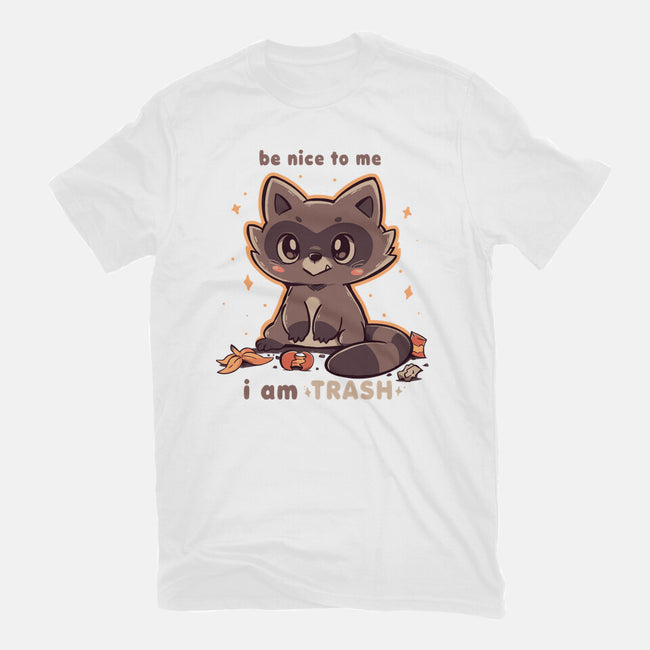 I Am Trash-Unisex-Basic-Tee-TechraNova