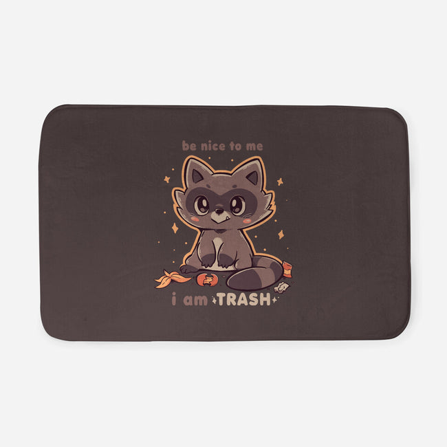 I Am Trash-None-Memory Foam-Bath Mat-TechraNova