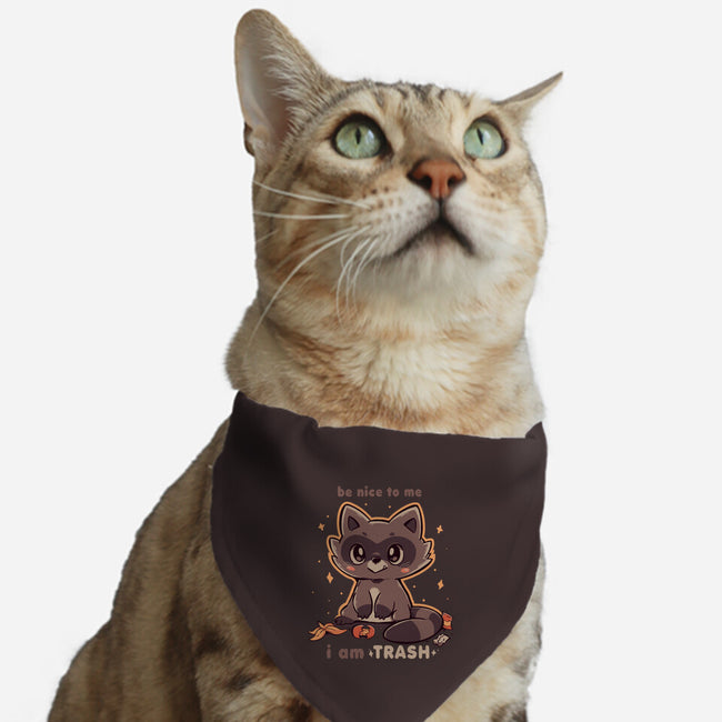 I Am Trash-Cat-Adjustable-Pet Collar-TechraNova