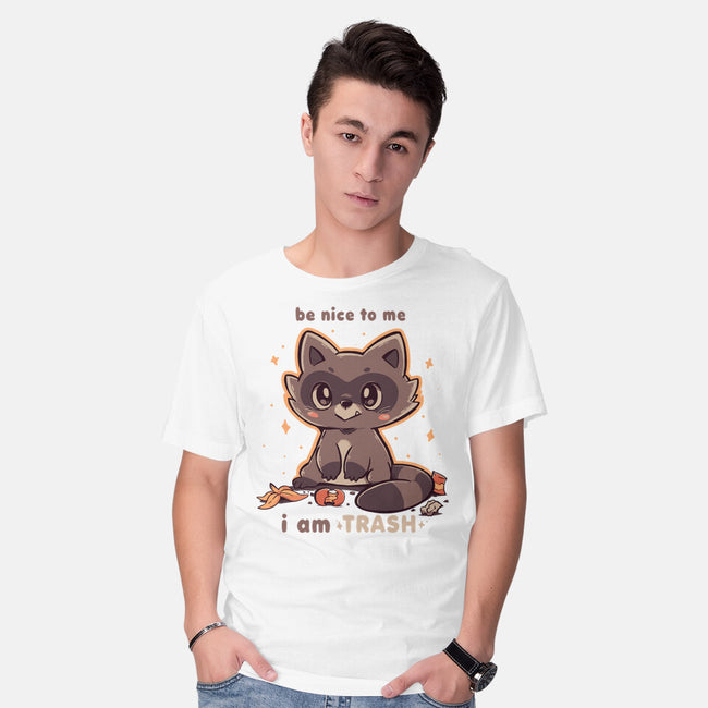 I Am Trash-Mens-Basic-Tee-TechraNova