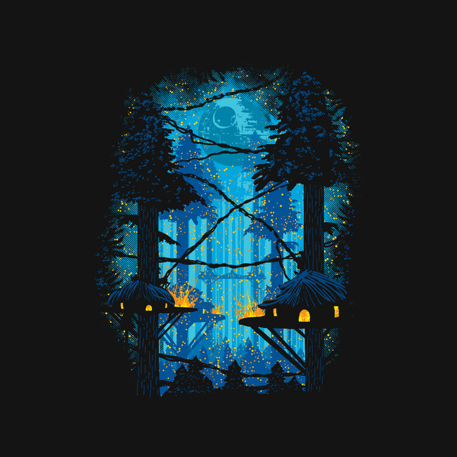 Ewok Village-Unisex-Basic-Tee-dalethesk8er