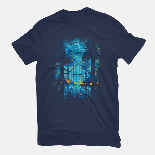 Ewok Village-Womens-Basic-Tee-dalethesk8er