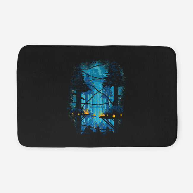 Ewok Village-None-Memory Foam-Bath Mat-dalethesk8er