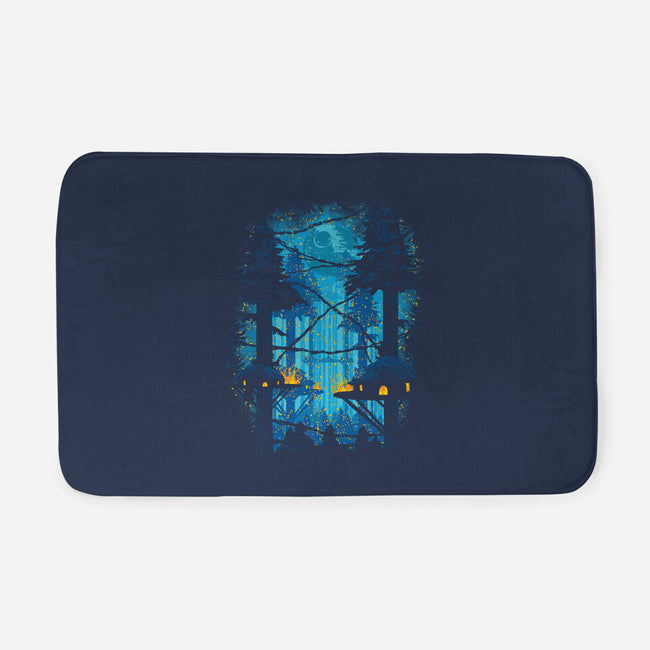 Ewok Village-None-Memory Foam-Bath Mat-dalethesk8er