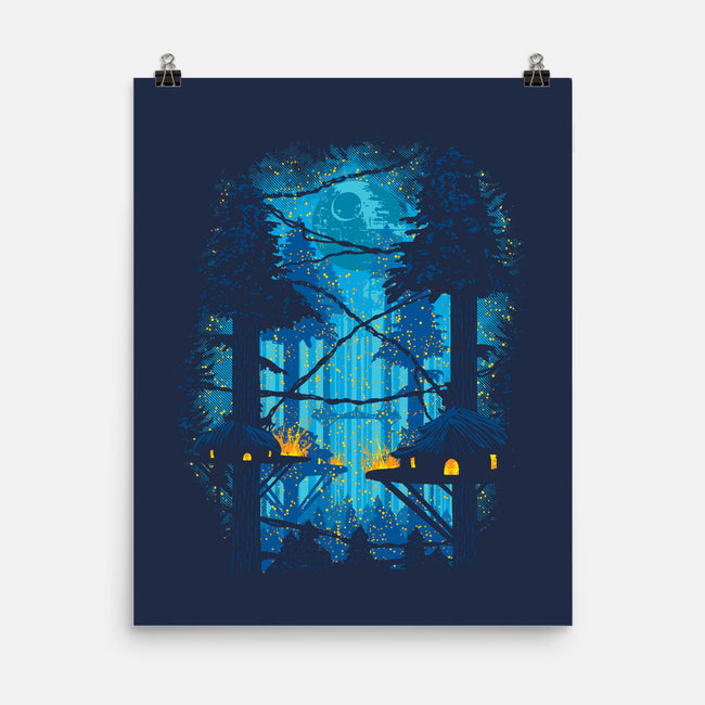 Ewok Village-None-Matte-Poster-dalethesk8er