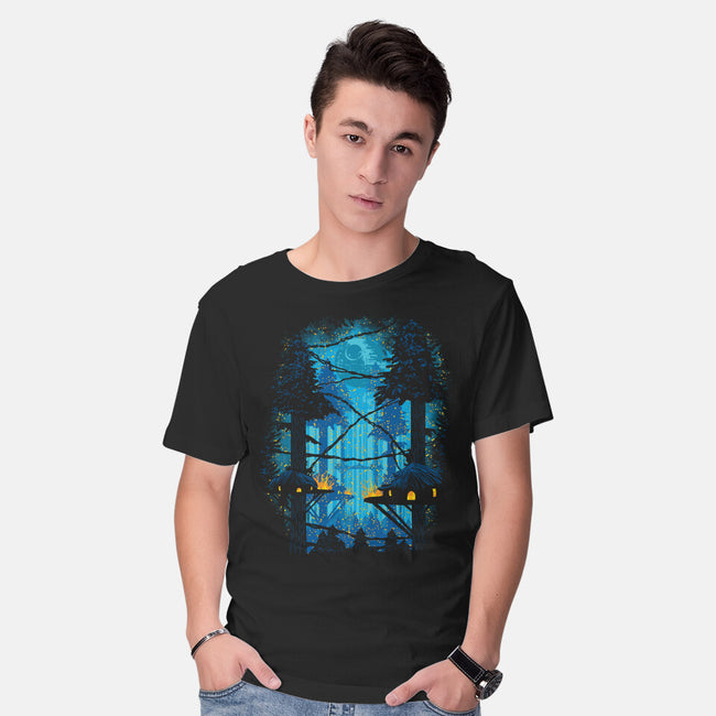 Ewok Village-Mens-Basic-Tee-dalethesk8er